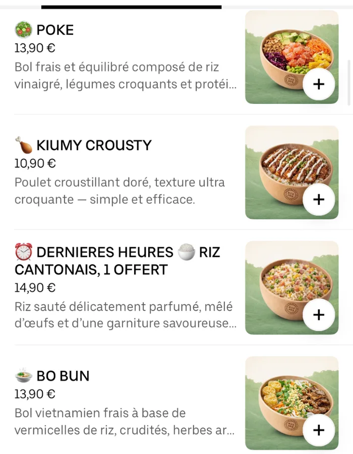 Visuel de plat généré par l'IA ElevateLab