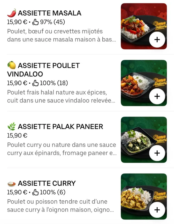 Visuel de plat généré par ElevateLab