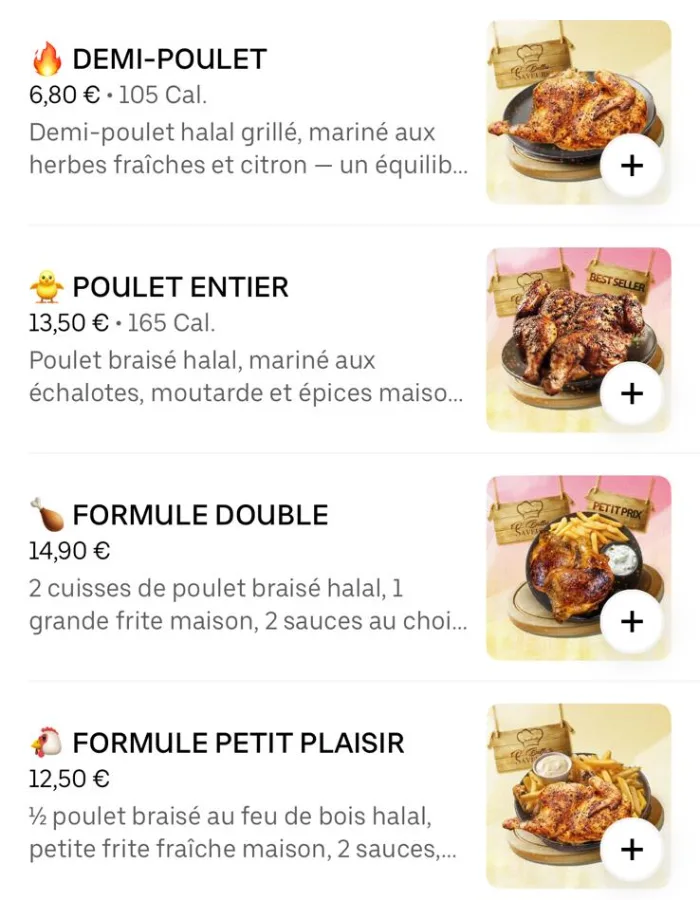 Visuel de plat généré par l'IA ElevateLab