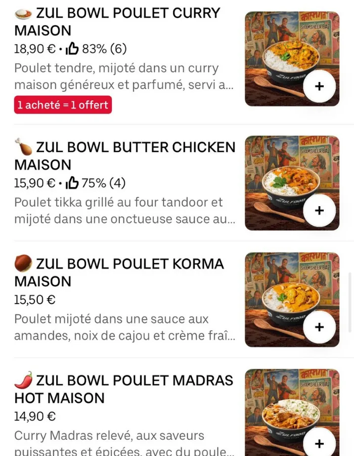 Visuel de plat généré par ElevateLab