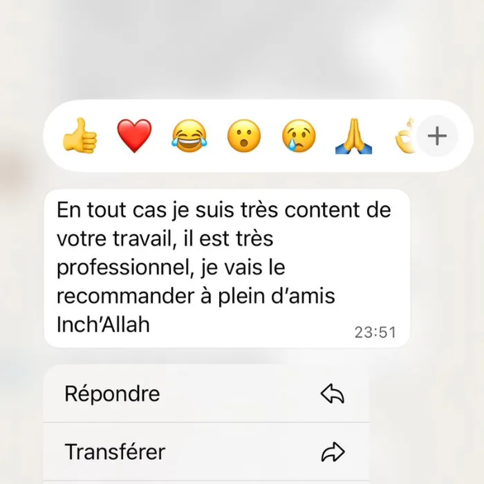 Message d'un restaurateur client d'ElevateLab